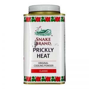 Snake Brand Prickly Heat Cooling Powder 140g Classic