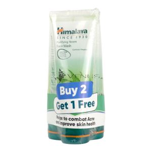 Himalaya Purifying Neem Face Wash 100mlx3