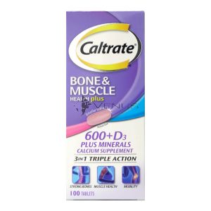 Caltrate Bone & Muscle Health Plus 3in1 Triple Action 100 Tablets