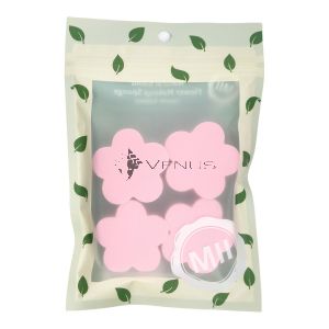 Mii Natural Blend Flower Makeup Sponge 4s