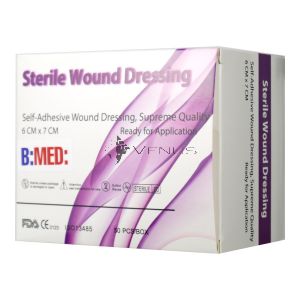 B:MED: Sterile Wound Dressing 6cm x 7cm 50s