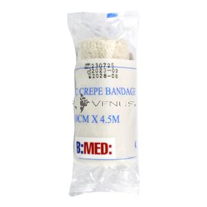 B:MED: Elastic Crepe Bandage 10cm x 4.5m 1s