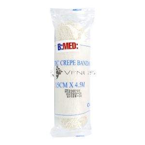 B:MED: Elastic Crepe Bandage 15cm x 4.5m 1s