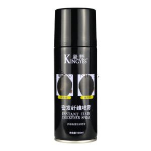Kingyes Instant Hair Thickener Spray 130ml Dark Brown