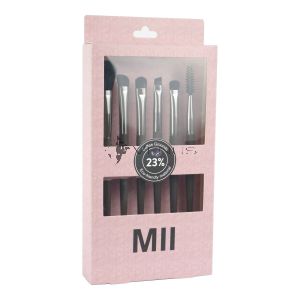Mii Coffee Ground 6s Eye Brush Set