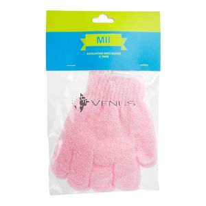 Mii PL-N003 Exfoliating Bath Gloves 1 Pair G