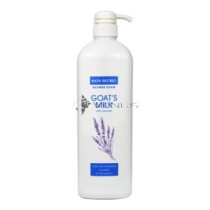 Bath Secret Shower Foam 1050g Goat's Milk with Lavender