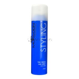 Monsoon Professional Time Freeze Hair Spray Extra Hold 240ml