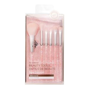 Mii Glitter Brush Set With Bag Assorted 6s