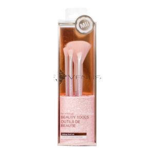 Mii Glitter Brush Set With Tube Assorted 4s
