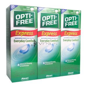 Opti-Free 3x355ml Disinfecting Solution Express
