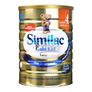 Similac Milk Powder Gain Kid Gold Step 4 1.8kg (4-9Years Old)