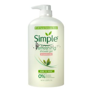 Simple Shower Gel 1L Refreshing