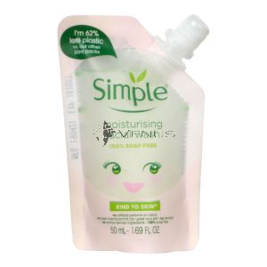 Simple Face Wash 50ml Moisturising