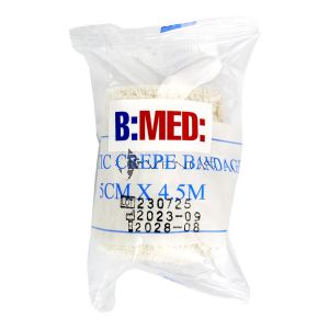 B:MED: Elastic Crepe Bandage 5cm x 4.5m 1s