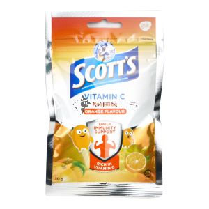 Scott's Vitamin C Pastilles Zipper Orange 30g