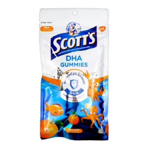 Scott's DHA Gummies 15s Orange