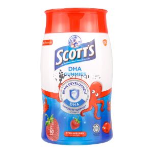 Scott's DHA Gummies 60s Strawberry