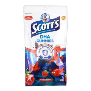 Scott's DHA Gummies 15s Strawberry