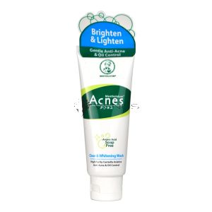 Acnes Medicated Clear & Whitening Face Wash 100g