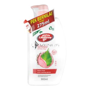 Lifebuoy Bodywash 900ml Shiso & Pink Clay + Bodywash 275ml