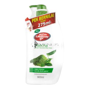 Lifebuoy Bodywash 900ml Matcha + Bodywash 275ml