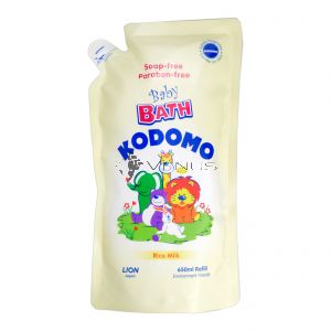 Kodomo Baby Bath Refill 650ml Rice Milk