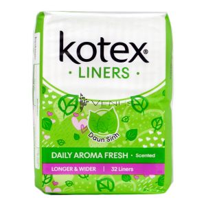 Kotex Fresh Liners Longer and Wider With Green Tea Scent 32S