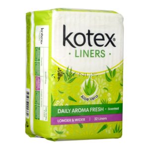 Kotex Fresh Longer & Wider 32s with Aloe Vera Scent