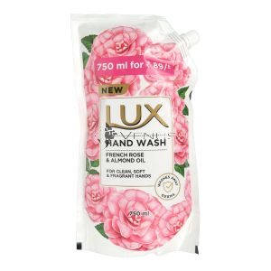 Lux Handwash Refill 750ml French Rose & Almond Oil