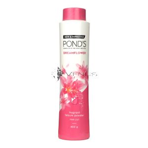 Pond's Dreamflower Fragrant Talc 400g Pink Lily