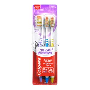 Colgate Toothbrush ZigZag 3s Soft