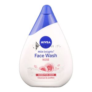 Nivea Face Wash Milk Delights 50ml Rose