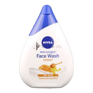 Nivea Face Wash Milk Delights 50ml Honey