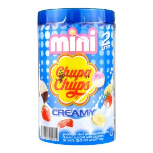 Chupa Chups Mini Lollipops Creamy Flavour 50s