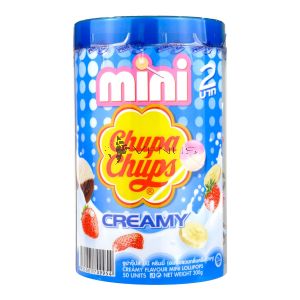 Chupa Chups Mini Lollipops Creamy Flavour 50s