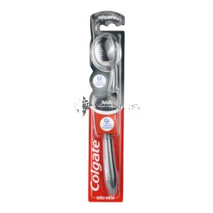 Colgate Toothbrush 360 Charcoal Spiral 1s