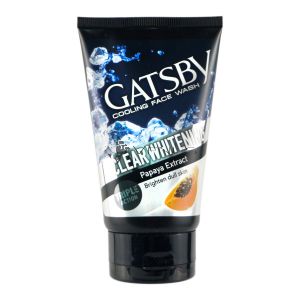 Gatsby Cooling Face Wash Clear Whitening 100g