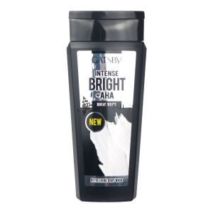 Gatsby Bodywash 250ml Intense Bright +AHA Brave White