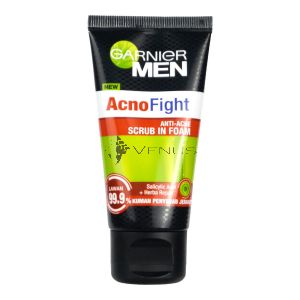 Garnier Men Acno Fight Anti-Acne Scrub Foam 50ml
