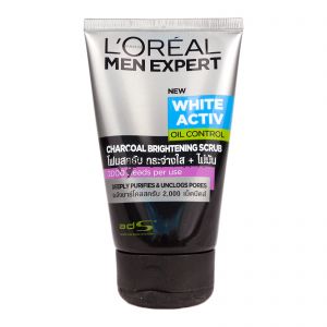 L'oreal Men Expert Pure & Matte Charcoal Black Scrub Deep Action 100ml