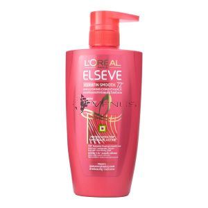 Elseve Conditioner 410ml Keratin Smooth 72Hr