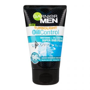 Garnier Men White+Oil Control Icy DuoFoam 100ml