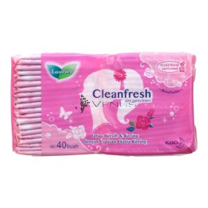 Laurier Cleanfresh Slim Pantyliner 40s Fresh Floral Perfumed