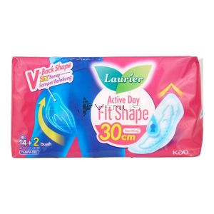 Laurier Active Day Fit Shape Non Wing 30cm 16s