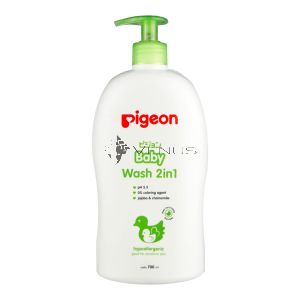 Pigeon Baby Wash 2in1 700ml Jojoba & Chamomile