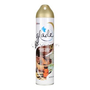 Glade 2in1 Air Freshener 350ml Elegant Vanilla & Oud Wood