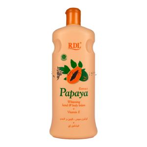 RDL  Whitening hand & Body Lotion 600ml Papaya Extract