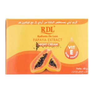 RDL Papaya Extract Night Cream 48g With Vitamin E