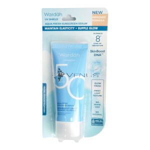 Wardah UV Shield Aqua Fresh Sunscreen Serum SPF50 PA++++ 30ml